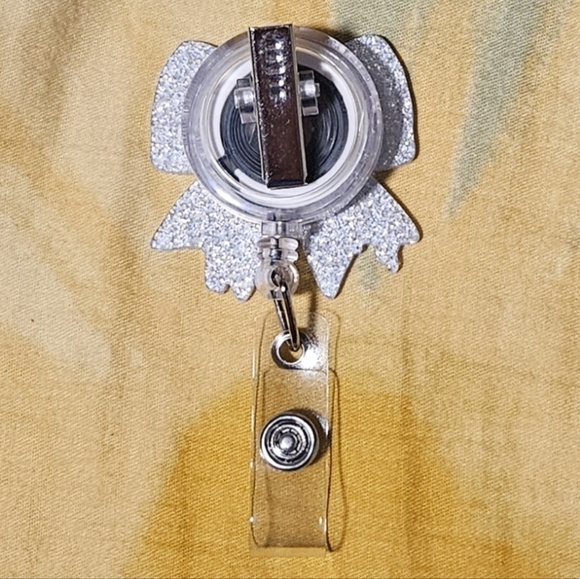 Pink Nurse-Themed Badge Reel - Picture 2 of 2